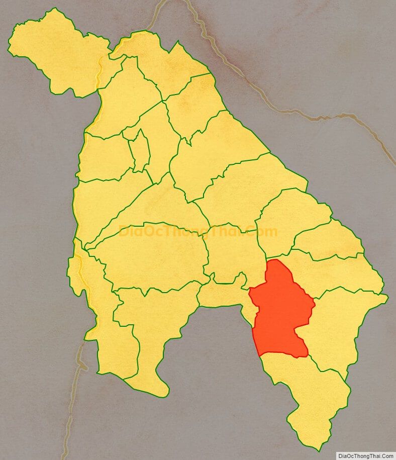 Bản đồ vị trí và địa giới hành chính Xã Căn Co, huyện Sìn Hồ