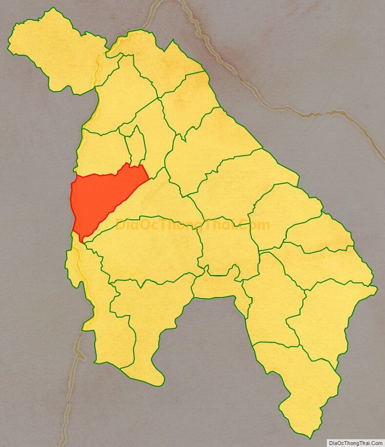 Bản đồ vị trí và địa giới hành chính Xã Sà Dề Phìn, huyện Sìn Hồ