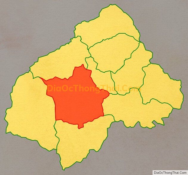 Bản đồ vị trí và địa giới hành chính Xã Nậm Cần, huyện Tân Uyên