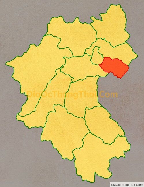Bản đồ vị trí và địa giới hành chính Xã Hua Nà, huyện Than Uyên