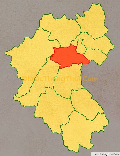 Bản đồ vị trí và địa giới hành chính Xã Mường Cang, huyện Than Uyên