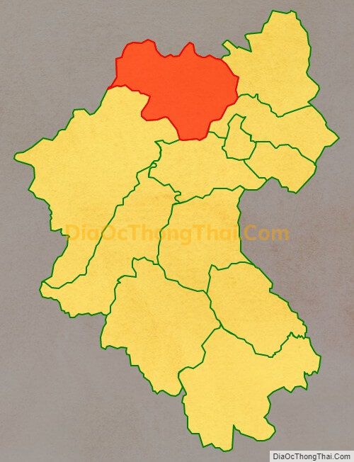 Bản đồ vị trí và địa giới hành chính Xã Mường Mít, huyện Than Uyên