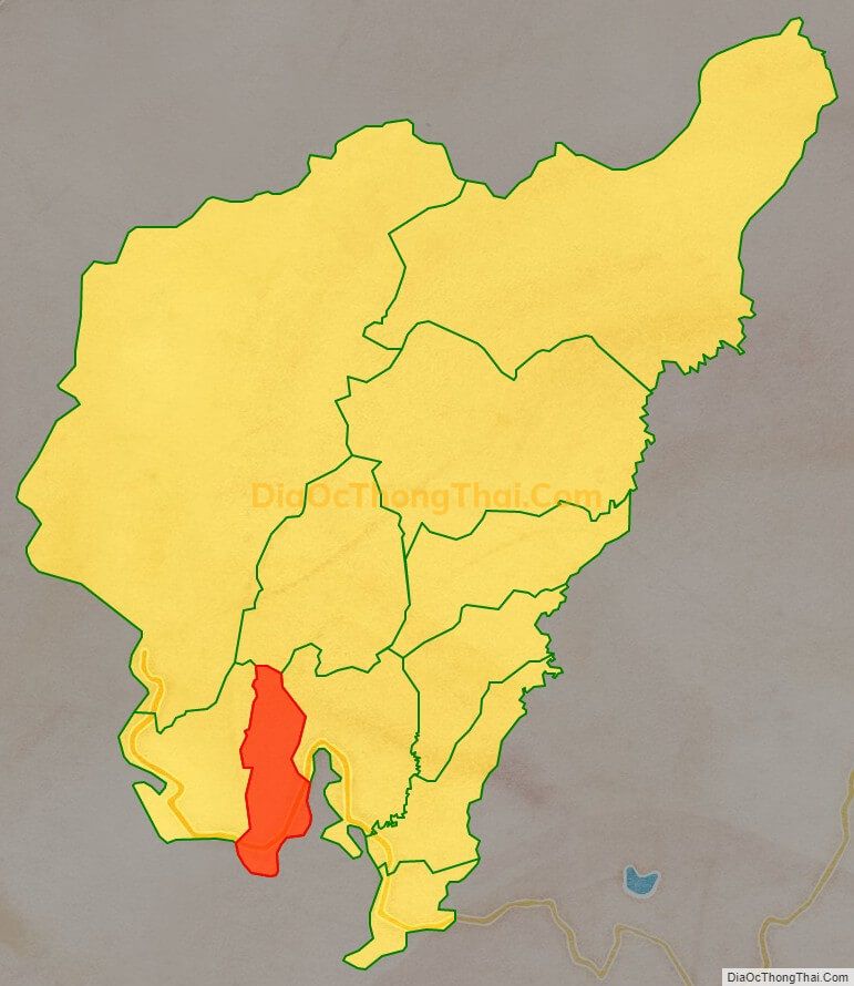 Bản đồ vị trí và địa giới hành chính Xã Đức Phổ, huyện Cát Tiên