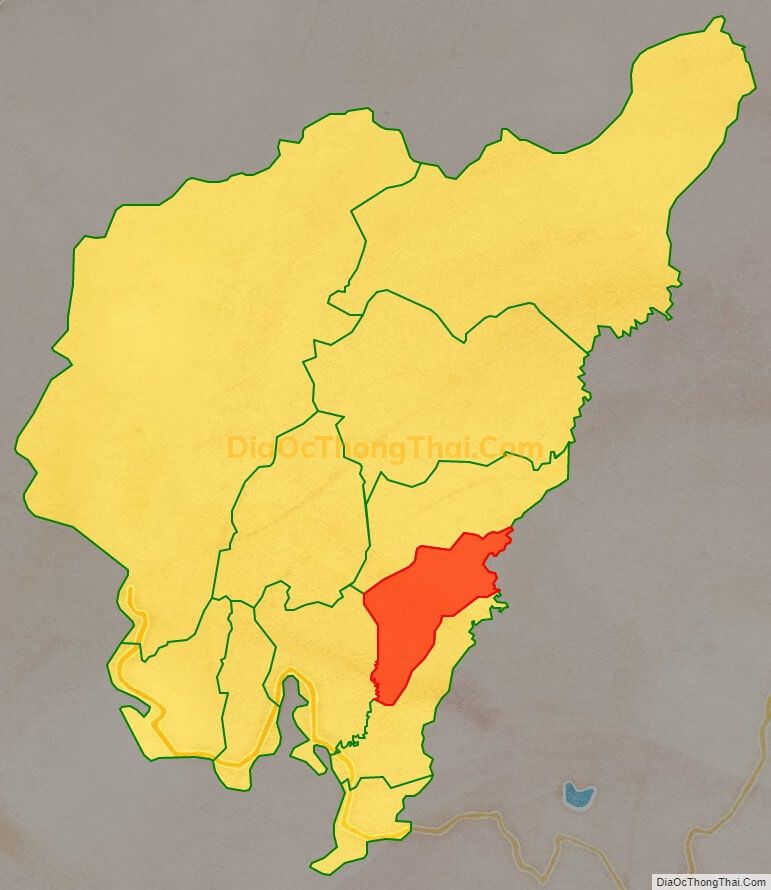 Bản đồ vị trí và địa giới hành chính Xã Mỹ Lâm (cũ), huyện Cát Tiên