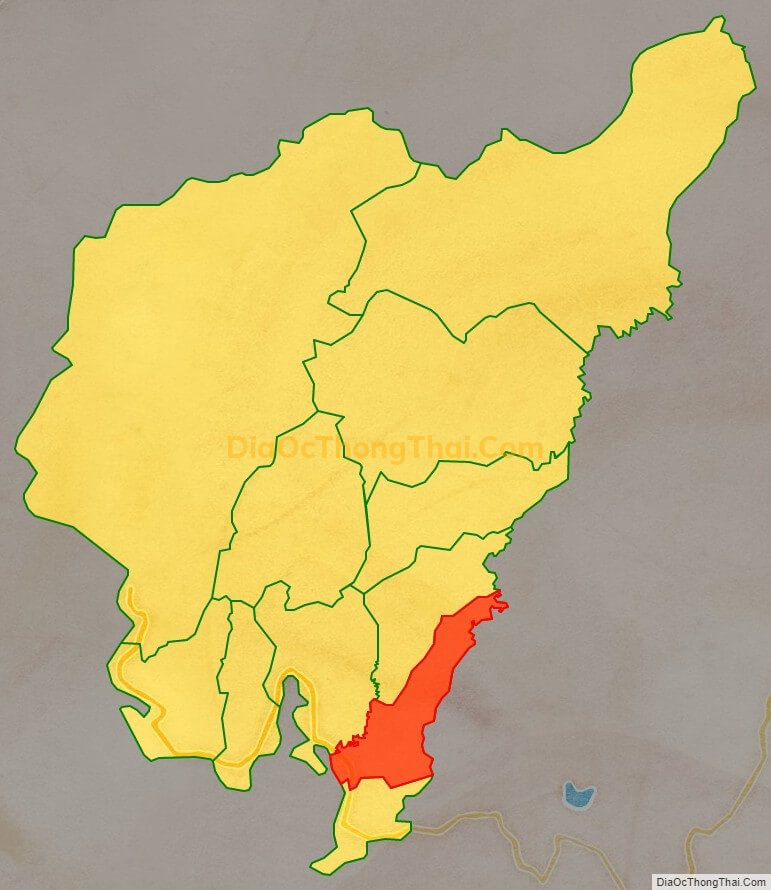 Bản đồ vị trí và địa giới hành chính Xã Tư Nghĩa (cũ), huyện Cát Tiên