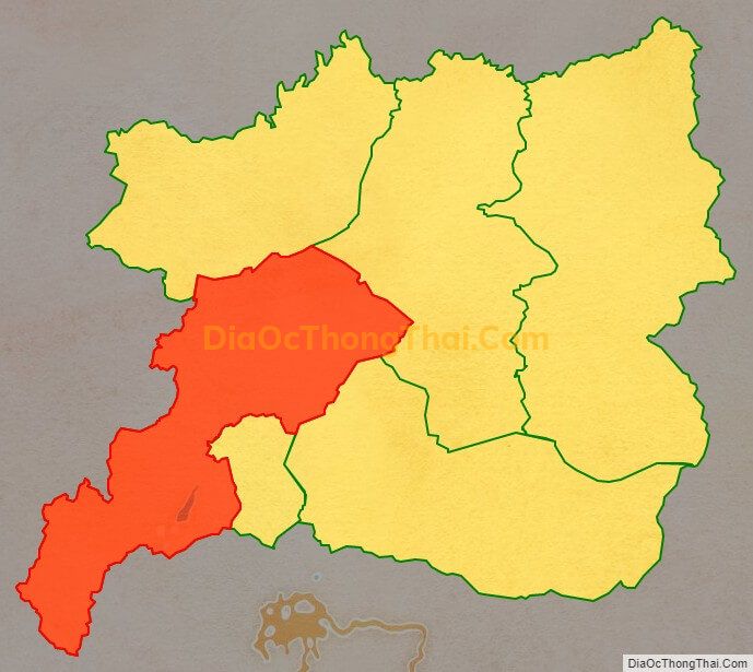 Bản đồ vị trí và địa giới hành chính Xã Lát, huyện Lạc Dương