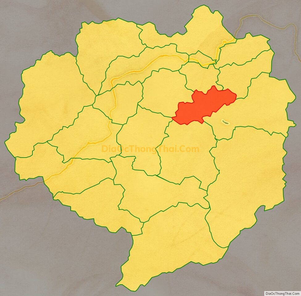 Bản đồ vị trí và địa giới hành chính Xã Chiêu Vũ, huyện Bắc Sơn