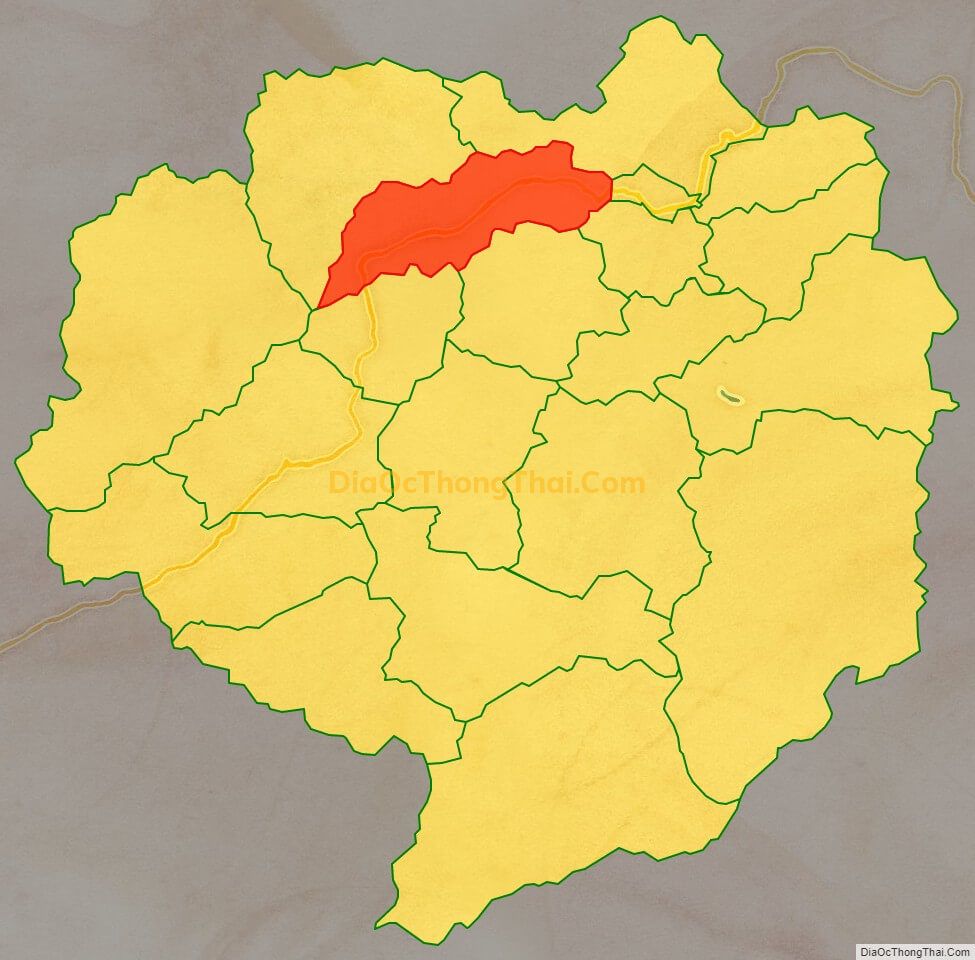 Bản đồ vị trí và địa giới hành chính Xã Đồng Ý, huyện Bắc Sơn