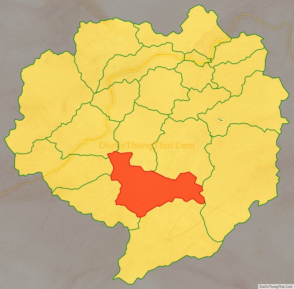 Bản đồ vị trí và địa giới hành chính Xã Nhất Hòa, huyện Bắc Sơn