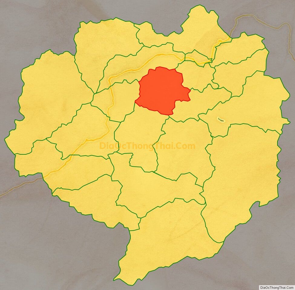 Bản đồ vị trí và địa giới hành chính Xã Tân Lập, huyện Bắc Sơn