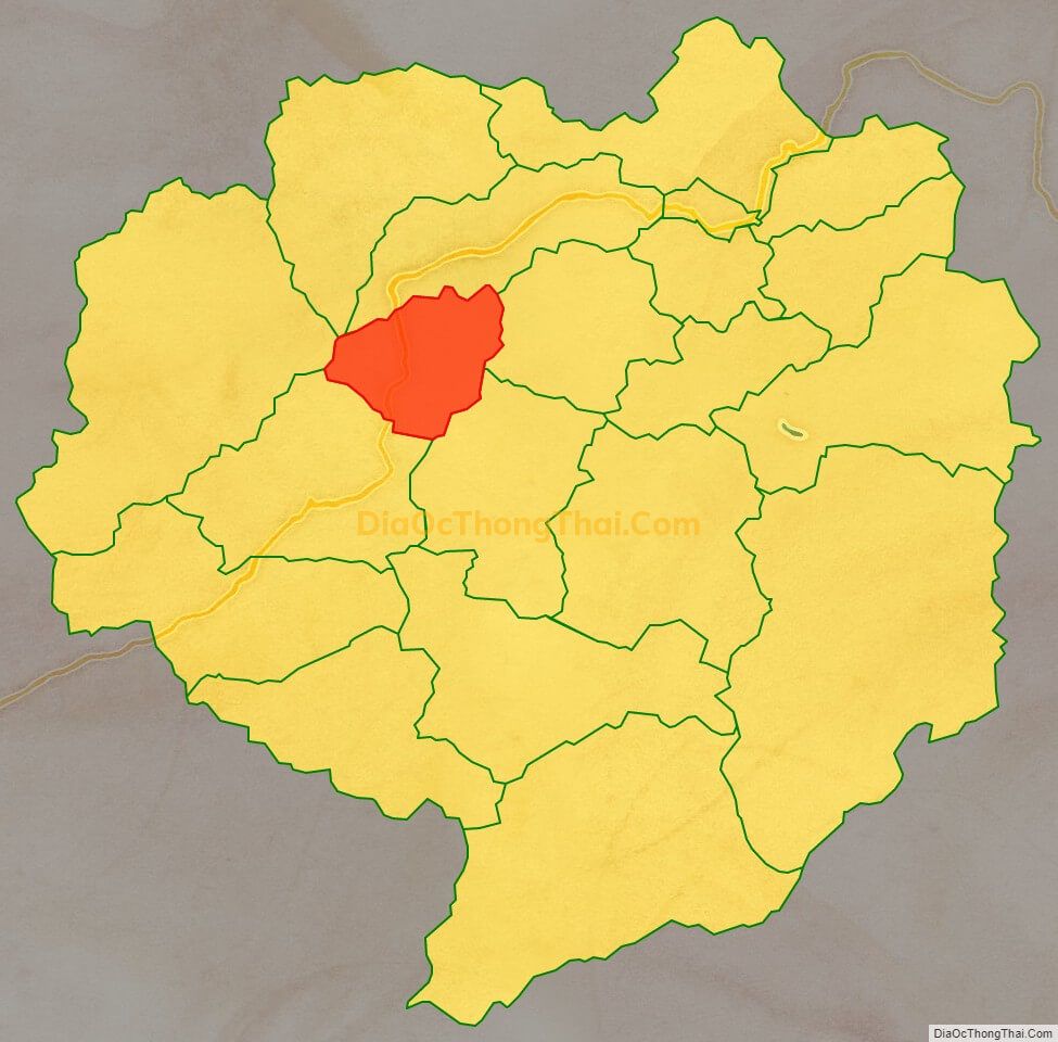 Bản đồ vị trí và địa giới hành chính Xã Vũ Sơn, huyện Bắc Sơn
