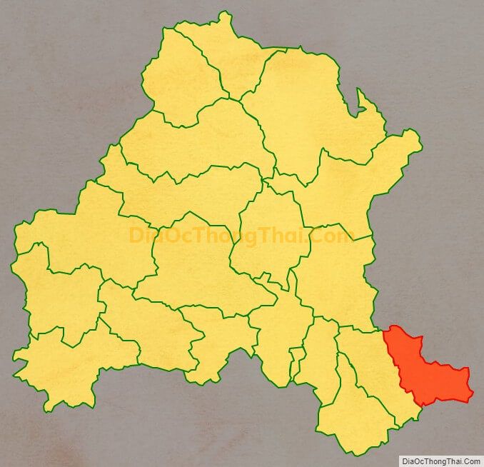 Bản đồ vị trí và địa giới hành chính Xã Bình La, huyện Bình Gia