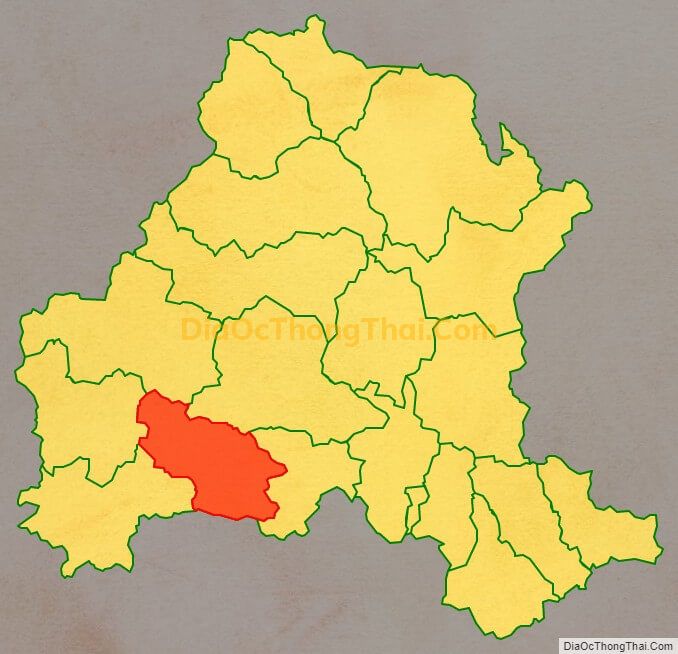 Bản đồ vị trí và địa giới hành chính Xã Hòa Bình, huyện Bình Gia