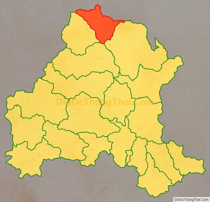 Bản đồ vị trí và địa giới hành chính Xã Hưng Đạo, huyện Bình Gia