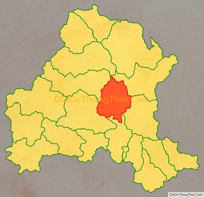 Bản đồ vị trí và địa giới hành chính Xã Quang Trung, huyện Bình Gia