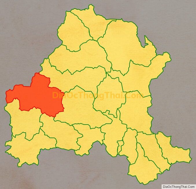 Bản đồ vị trí và địa giới hành chính Xã Thiện Hòa, huyện Bình Gia