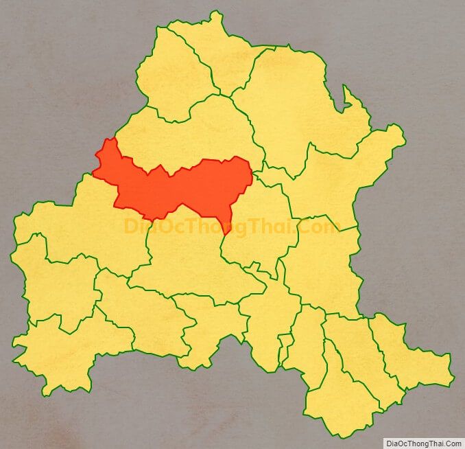Bản đồ vị trí và địa giới hành chính Xã Yên Lỗ, huyện Bình Gia