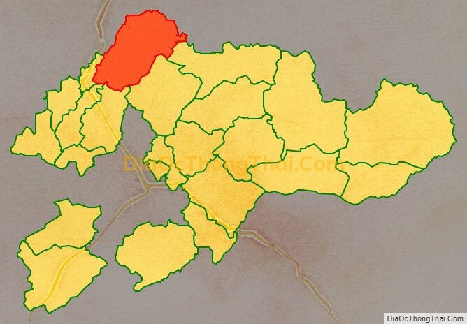 Bản đồ vị trí và địa giới hành chính Xã Bảo Lâm, huyện Cao Lộc