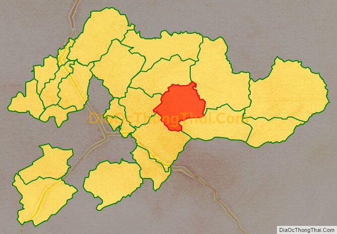 Bản đồ vị trí và địa giới hành chính Xã Hải Yến, huyện Cao Lộc