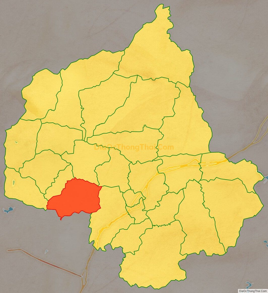 Bản đồ vị trí và địa giới hành chính Xã Đô Lương (cũ), huyện Hữu Lũng