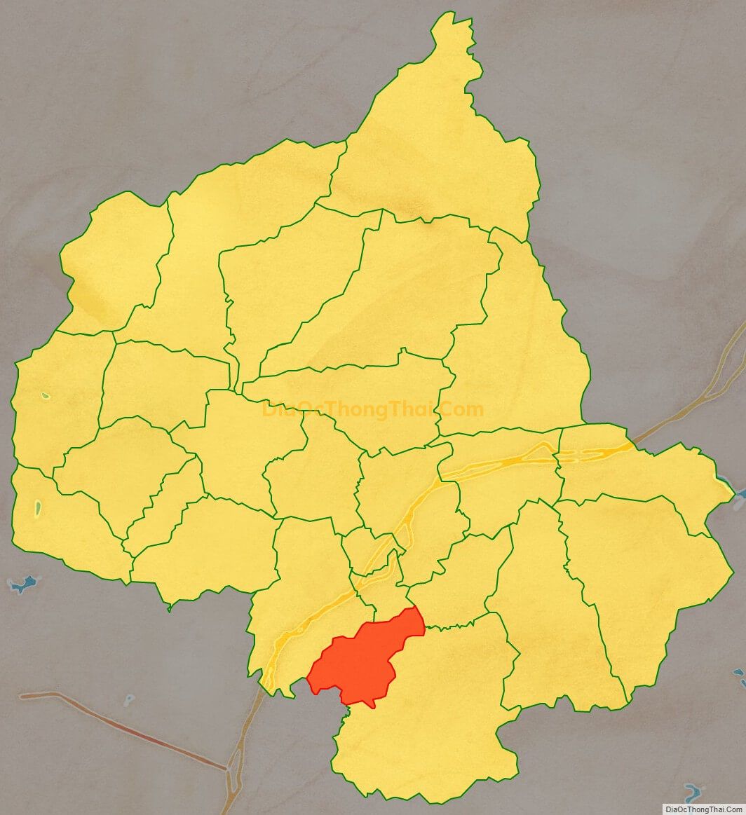 Bản đồ vị trí và địa giới hành chính Xã Minh Hòa, huyện Hữu Lũng