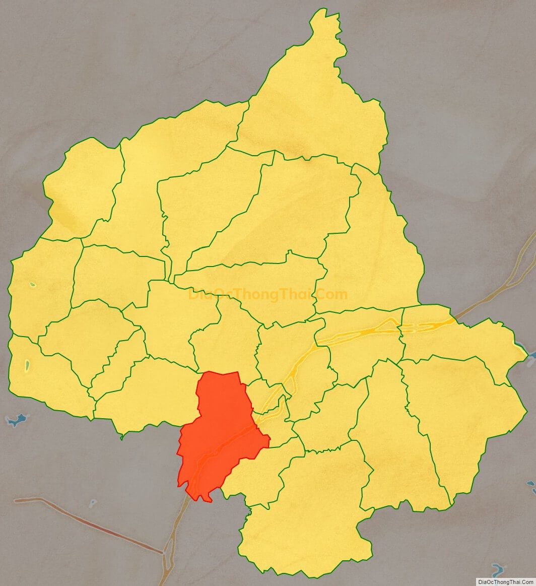 Bản đồ vị trí và địa giới hành chính Xã Minh Sơn, huyện Hữu Lũng