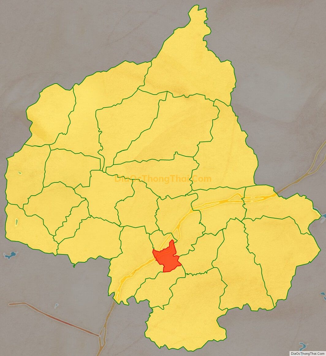 Bản đồ vị trí và địa giới hành chính Xã Sơn Hà, huyện Hữu Lũng