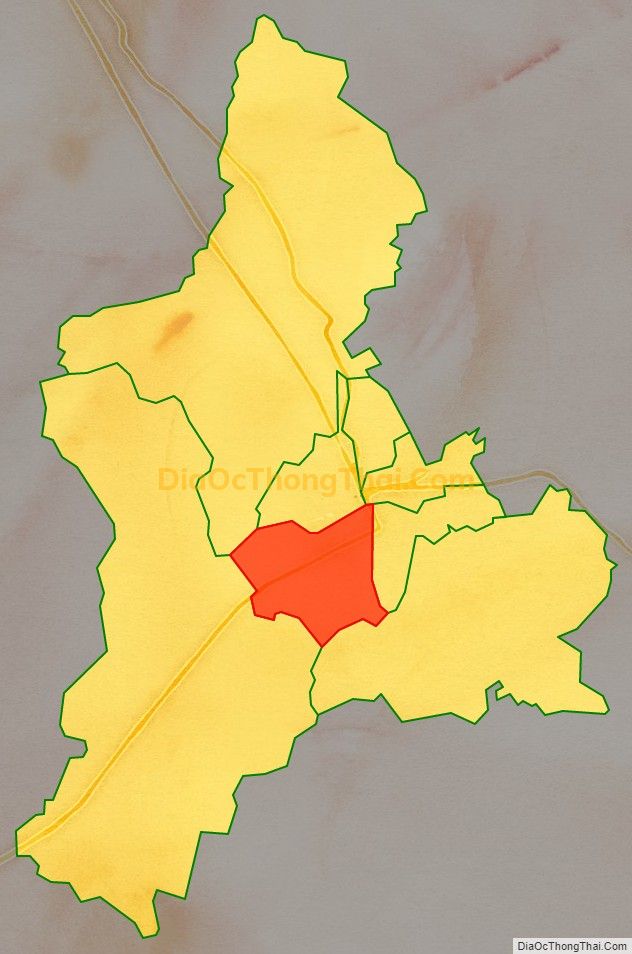 Bản đồ vị trí và địa giới hành chính Phường Chi Lăng, thành phố Lạng Sơn