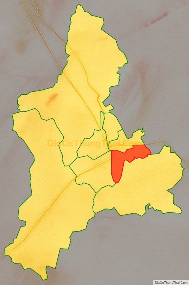 Bản đồ vị trí và địa giới hành chính Phường Đông Kinh, thành phố Lạng Sơn