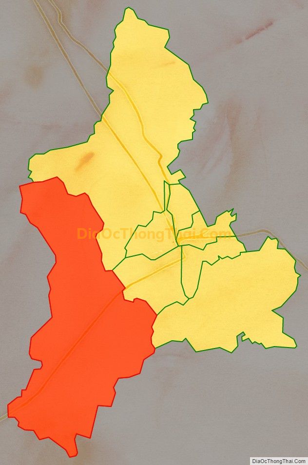 Bản đồ vị trí và địa giới hành chính Xã Quảng Lạc, TP Lạng Sơn