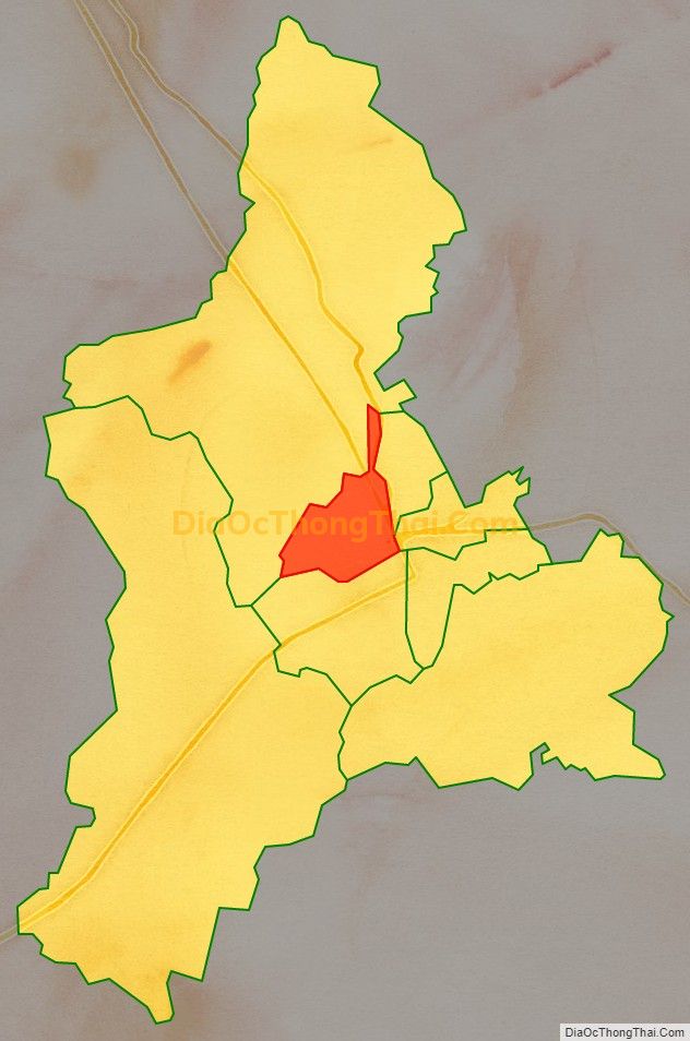 Bản đồ vị trí và địa giới hành chính Phường Tam Thanh, thành phố Lạng Sơn