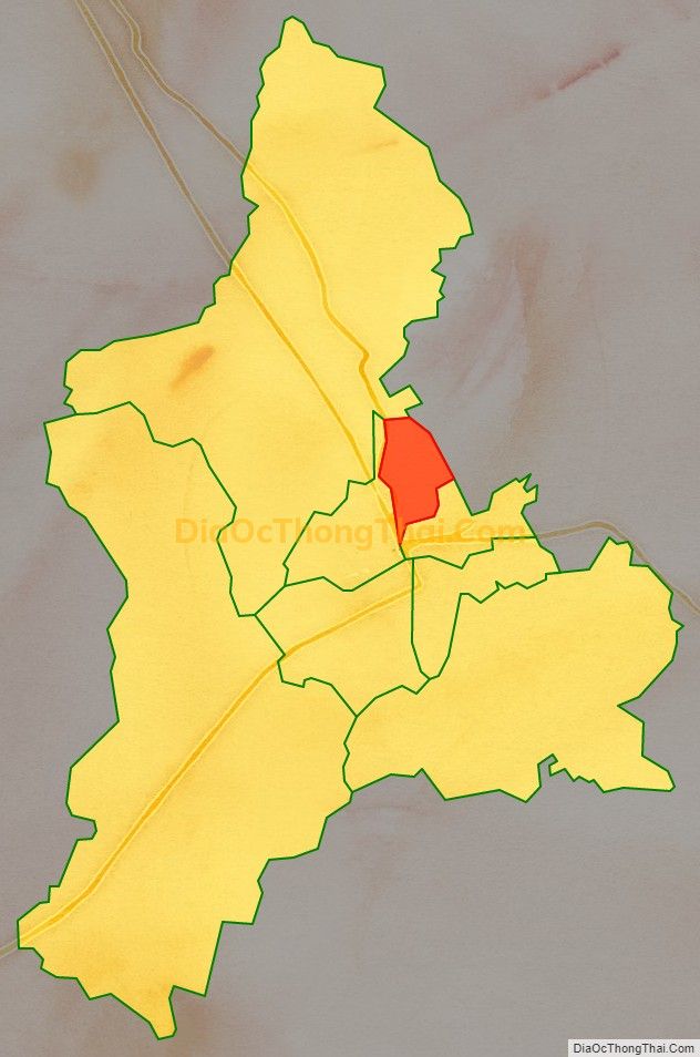 Bản đồ vị trí và địa giới hành chính Phường Vĩnh Trại, thành phố Lạng Sơn