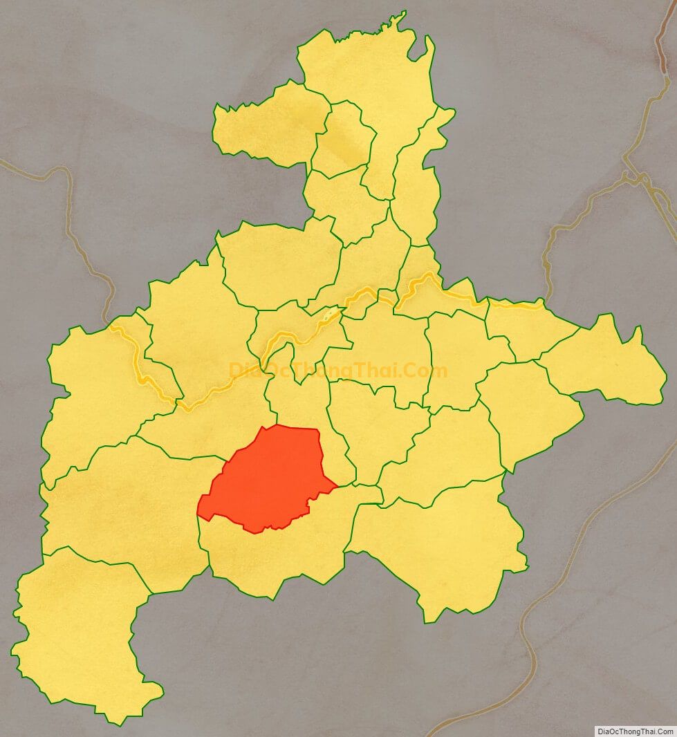 Bản đồ vị trí và địa giới hành chính Xã Bình Phúc, huyện Văn Quan