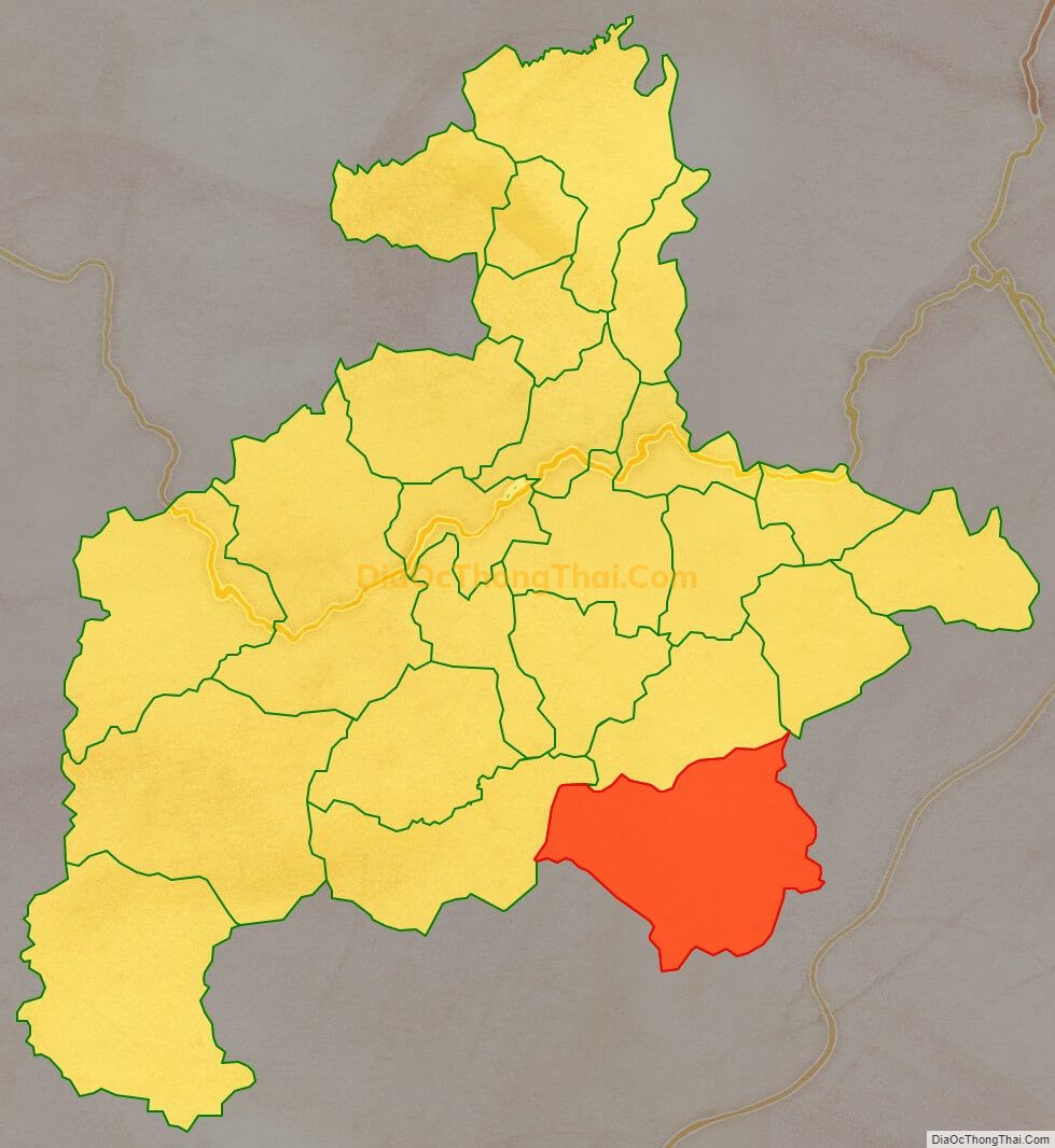 Bản đồ vị trí và địa giới hành chính Xã Tràng Phái, huyện Văn Quan