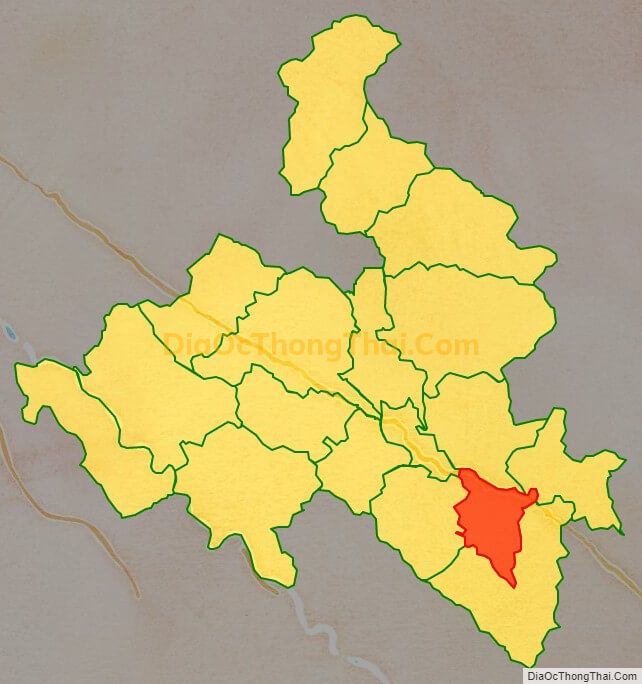 Bản đồ vị trí và địa giới hành chính Xã Long Phúc (cũ), huyện Bảo Yên
