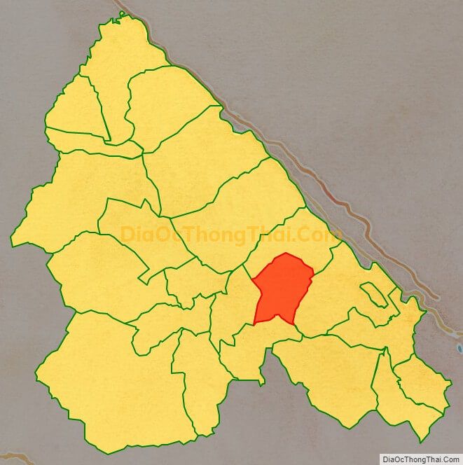 Bản đồ vị trí và địa giới hành chính Xã Mường Vi, huyện Bát Xát