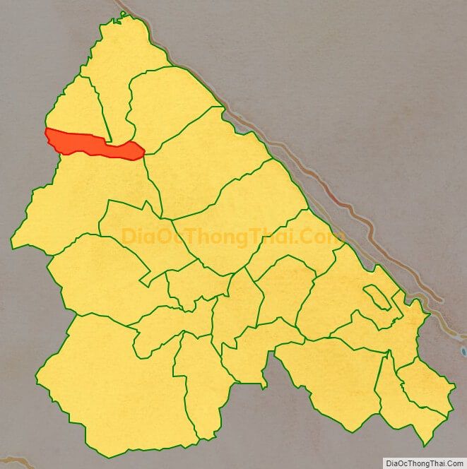 Bản đồ vị trí và địa giới hành chính Xã Ngải Thầu (cũ), huyện Bát Xát
