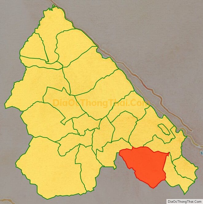 Bản đồ vị trí và địa giới hành chính Xã Phìn Ngan, huyện Bát Xát
