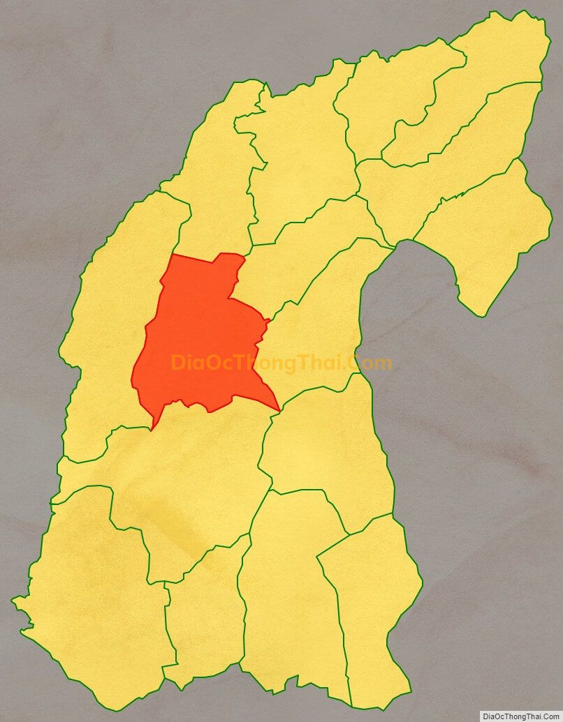 Bản đồ vị trí và địa giới hành chính Xã Thanh Bình, huyện Mường Khương