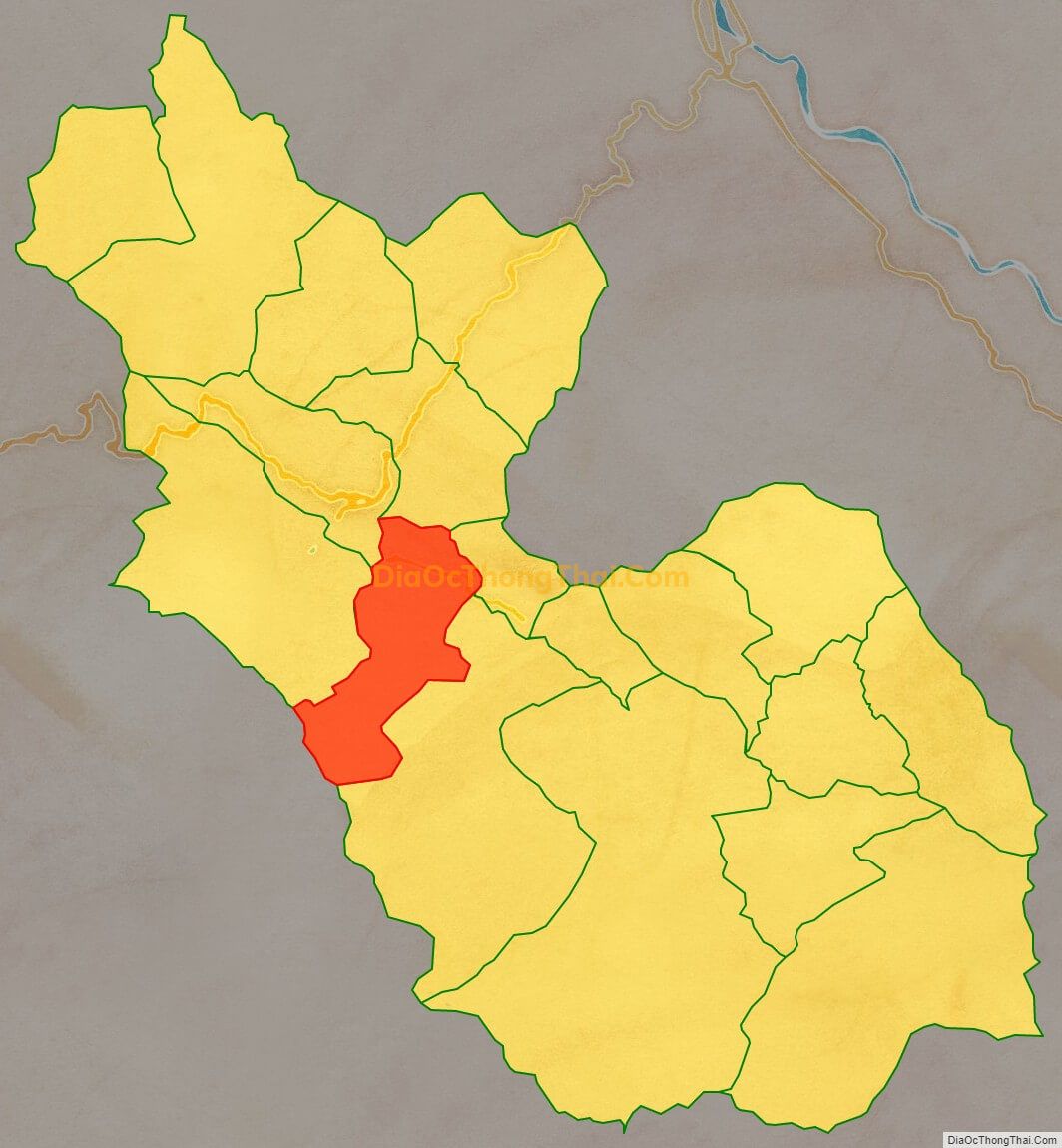 Bản đồ vị trí và địa giới hành chính Xã Lao Chải (cũ), huyện Sa Pa