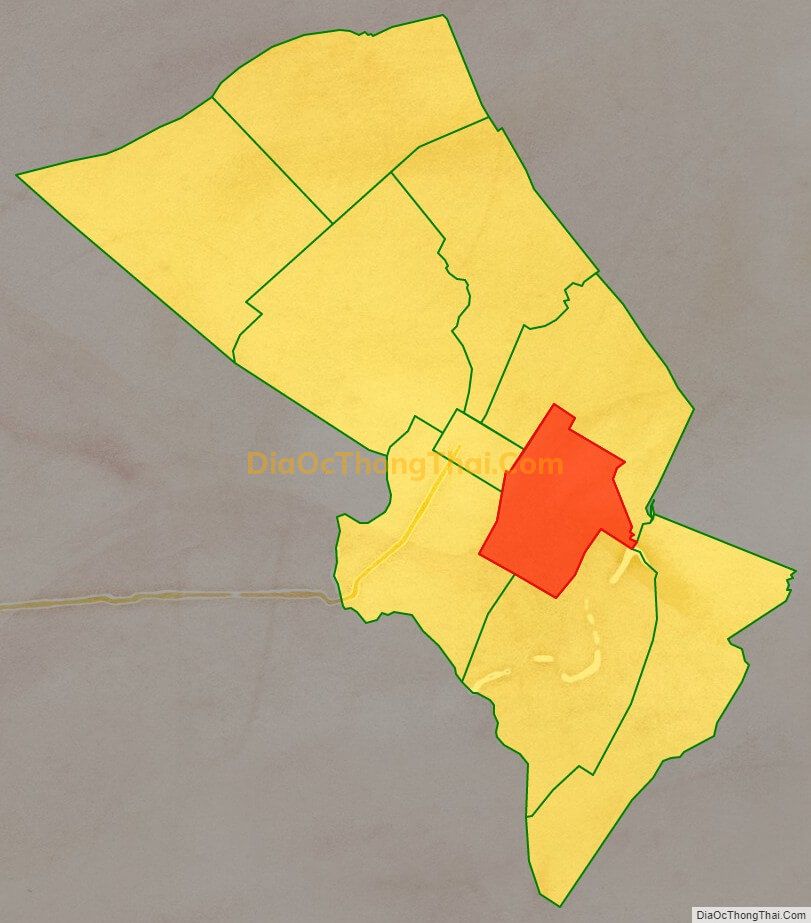 Bản đồ vị trí và địa giới hành chính Xã Vĩnh Bình, huyện Vĩnh Hưng