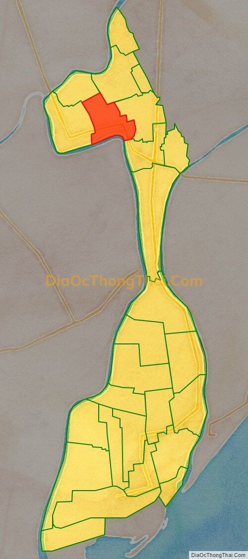 Bản đồ vị trí và địa giới hành chính Xã Nghĩa Châu, huyện Nghĩa Hưng