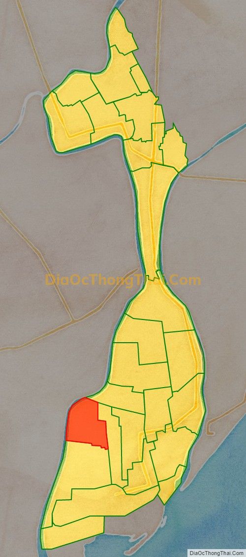 Bản đồ vị trí và địa giới hành chính Xã Nghĩa Hùng, huyện Nghĩa Hưng