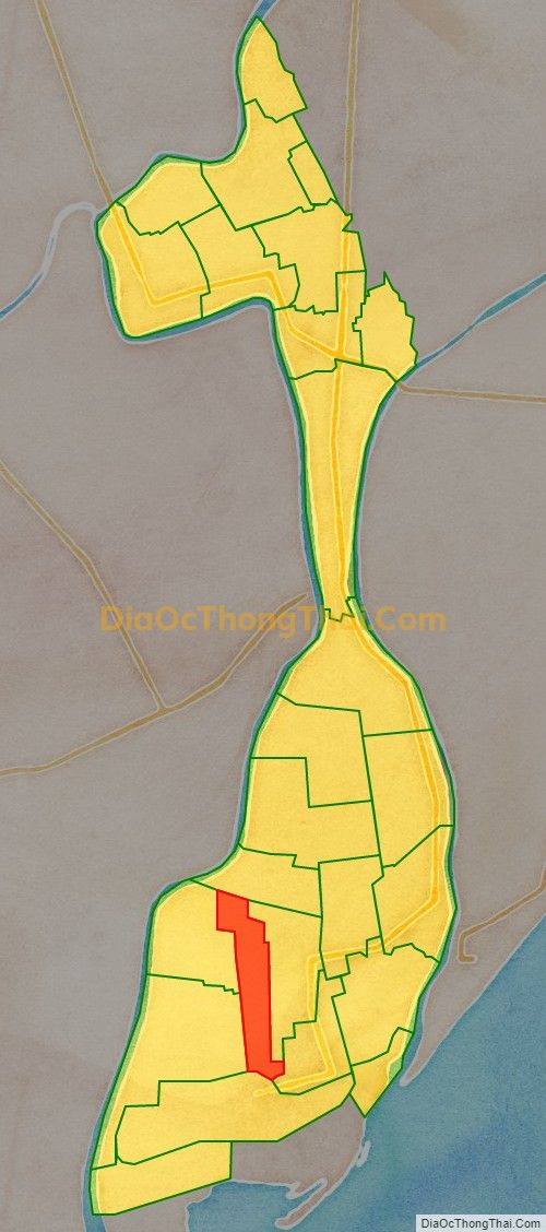 Bản đồ vị trí và địa giới hành chính Xã Nghĩa Lâm, huyện Nghĩa Hưng
