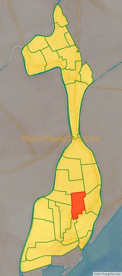 Bản đồ vị trí và địa giới hành chính Xã Nghĩa Tân, huyện Nghĩa Hưng
