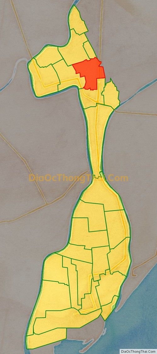 Bản đồ vị trí và địa giới hành chính Xã Nghĩa Thái, huyện Nghĩa Hưng
