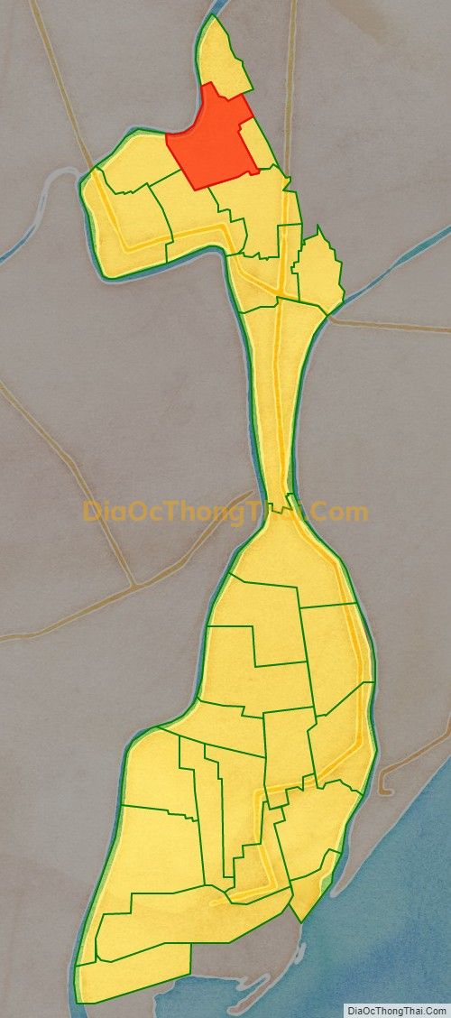 Bản đồ vị trí và địa giới hành chính Xã Nghĩa Thịnh, huyện Nghĩa Hưng