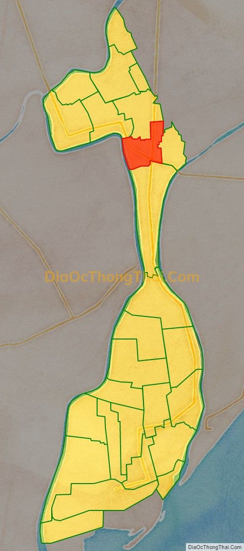 Bản đồ vị trí và địa giới hành chính Xã Nghĩa Trung, huyện Nghĩa Hưng