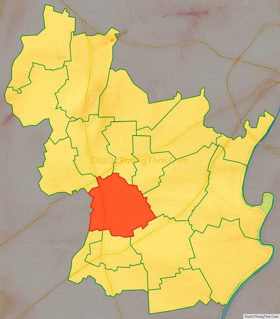 Bản đồ vị trí và địa giới hành chính Xã Kim Thái, huyện Vụ Bản