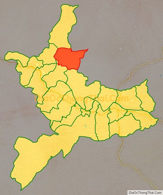 Bản đồ vị trí và địa giới hành chính Xã Bình Sơn, huyện Anh Sơn